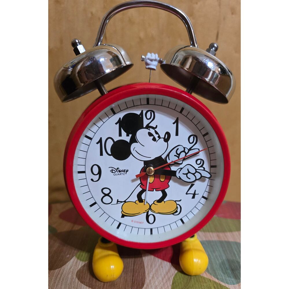 Disney Quartz Mickey Mouse Clock